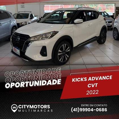 NISSAN KICKS 1.6 16V FLEXSTART ADVANCE XTRONIC NISSAN KICKS 1.6 16V FLEXSTART ADVANCE XTRONIC